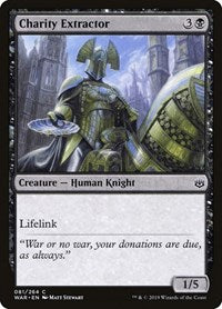 Charity Extractor (81) [War of the Spark]
