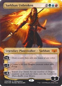 Sarkhan Unbroken (WS8) [Mythic Edition: War of the Spark]