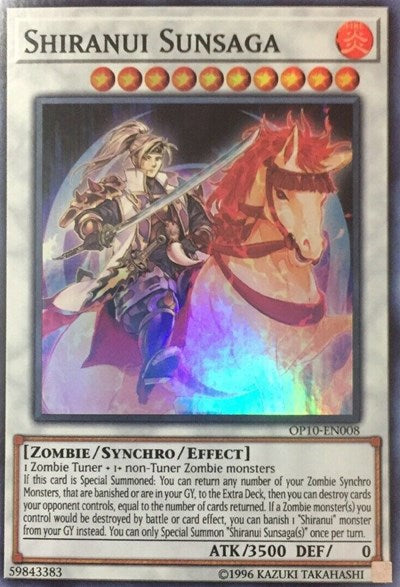 Shiranui Sunsaga (OP10-EN008) [OTS Tournament Pack 10]