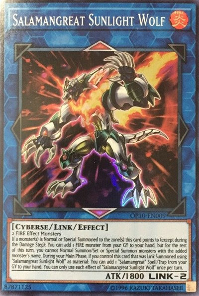 Salamangreat Sunlight Wolf (OP10-EN009) [OTS Tournament Pack 10]