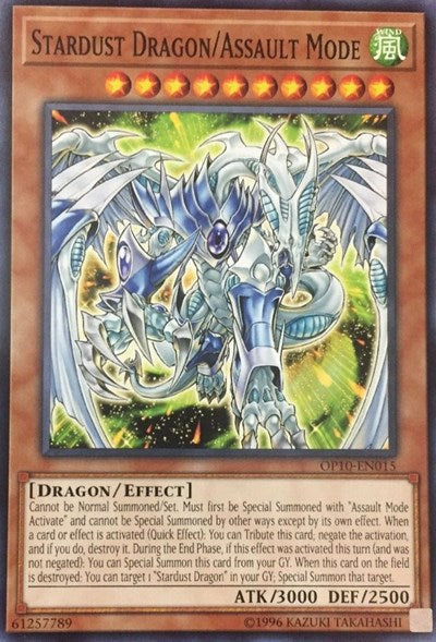 Stardust Dragon/Assault Mode (OP10-EN015) [OTS Tournament Pack 10]