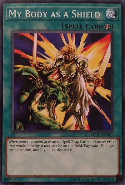 My Body as a Shield (OP10-EN021) [OTS Tournament Pack 10]