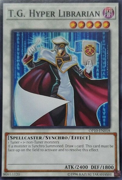 T.G. Hyper Librarian (OP10-EN018) [OTS Tournament Pack 10]