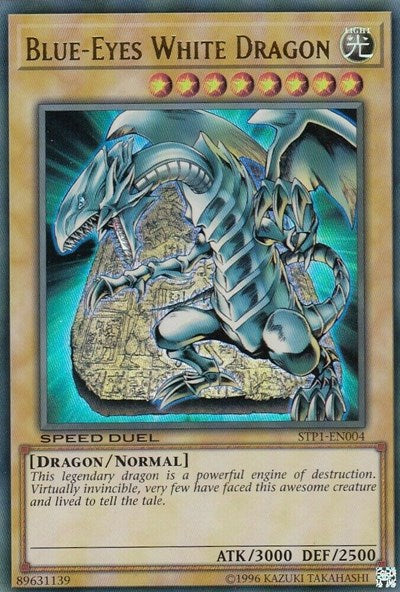 Blue-Eyes White Dragon (STP1-EN004) [Speed Duel: Tournament Pack 1]
