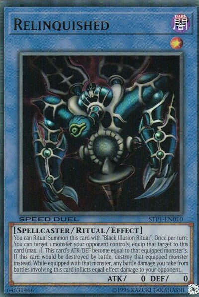 Relinquished (STP1-EN010) [Speed Duel: Tournament Pack 1]