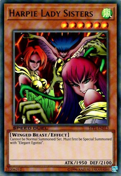 Harpie Lady Sisters (STP1-EN013) [Speed Duel: Tournament Pack 1]