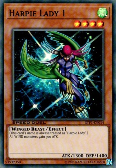 Harpie Lady 1 (STP1-EN014) [Speed Duel: Tournament Pack 1]