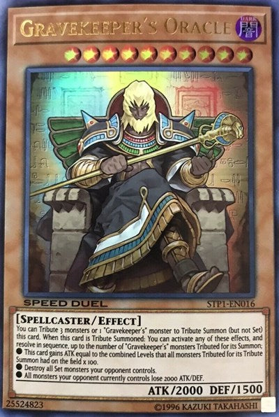 Gravekeeper's Oracle (STP1-EN016) [Speed Duel: Tournament Pack 1]