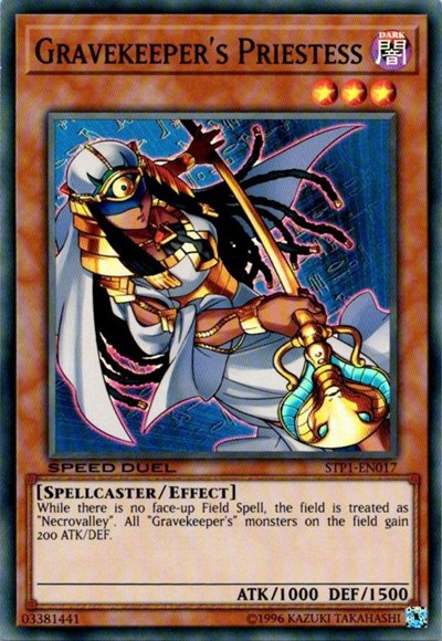 Gravekeeper's Priestess (STP1-EN017) [Speed Duel: Tournament Pack 1]