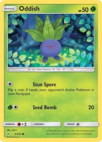 Oddish (5) (5/214) [SM - Unbroken Bonds]
