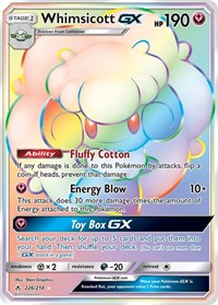 Whimsicott GX (Secret) (226/214) [SM - Unbroken Bonds]