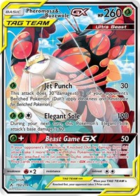 Pheromosa & Buzzwole GX (192) (Alternate Full Art) (192/214) [SM - Unbroken Bonds]