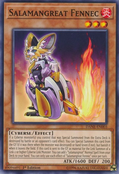 Salamangreat Fennec (DANE-EN003) [Dark Neostorm]