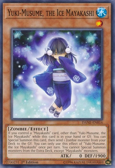 Yuki-Musume, the Ice Mayakashi (DANE-EN016) [Dark Neostorm]