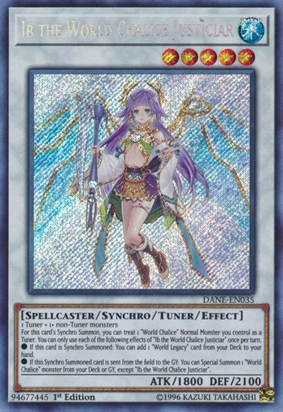 Ib the World Chalice Justiciar (DANE-EN035) [Dark Neostorm]