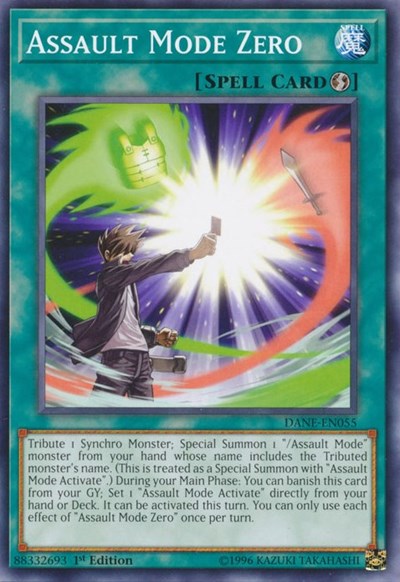 Assault Mode Zero (DANE-EN055) [Dark Neostorm]