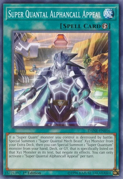 Super Quantal Alphancall Appeal (DANE-EN056) [Dark Neostorm]