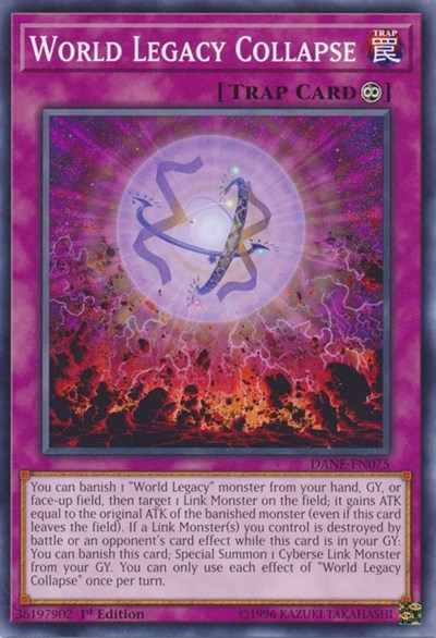 World Legacy Collapse (DANE-EN075) [Dark Neostorm]