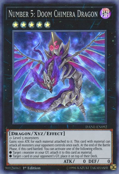 Number 5: Doom Chimera Dragon (DANE-EN092) [Dark Neostorm]