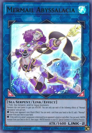 Mermail Abyssalacia (DANE-EN094) - Dark Neostorm 1st Edition