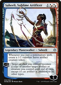 Saheeli, Sublime Artificer (234) [Prerelease Cards]