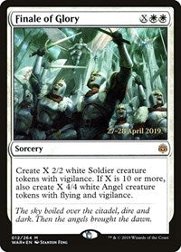 Finale of Glory (12) [Prerelease Cards]