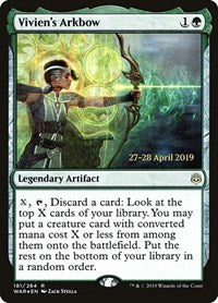 Vivien's Arkbow (181) [Prerelease Cards]