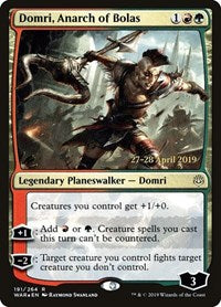 Domri, Anarch of Bolas (191) [Prerelease Cards]
