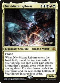 Niv-Mizzet Reborn (208) [Prerelease Cards]