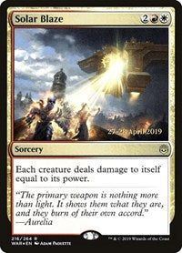 Solar Blaze (216) [Prerelease Cards]