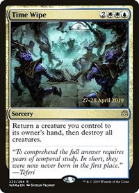 Time Wipe (223) [Prerelease Cards]
