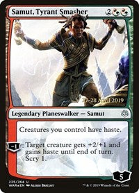 Samut, Tyrant Smasher (235) [Prerelease Cards]