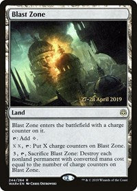 Blast Zone (WAR) (244) [Prerelease Cards]