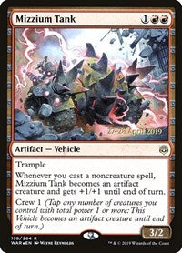 Mizzium Tank (138) [Prerelease Cards]