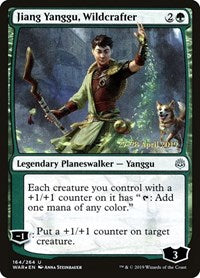 Jiang Yanggu, Wildcrafter (164) [Prerelease Cards]