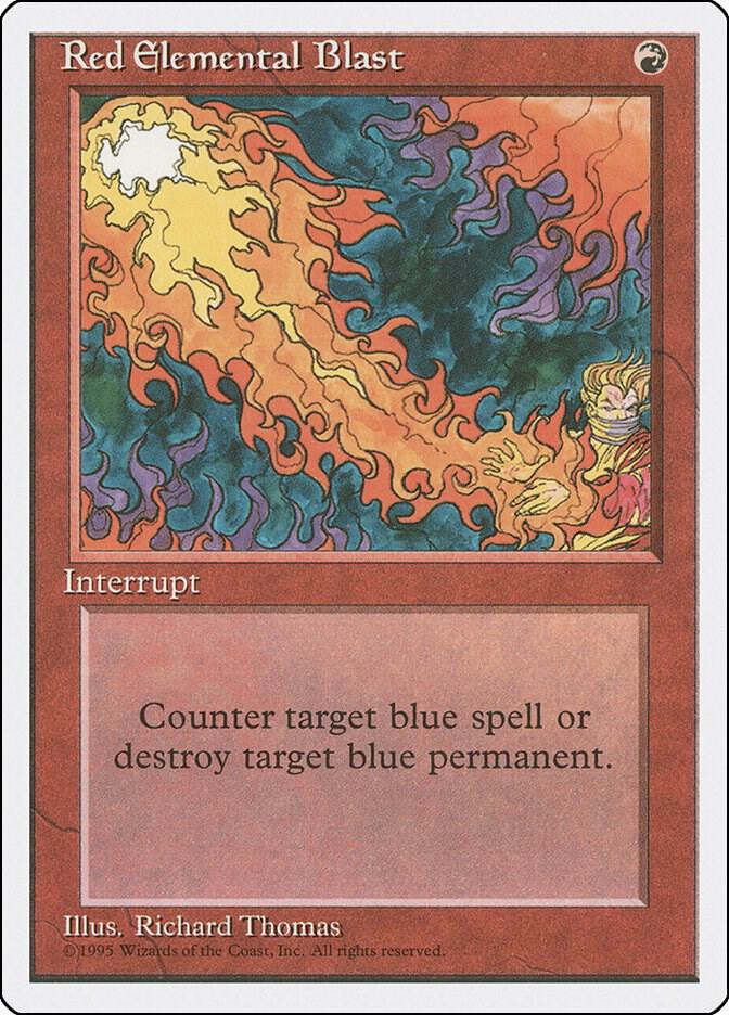 Red Elemental Blast [Fourth Edition]