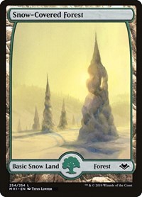 Snow-Covered Forest (254) [Modern Horizons]