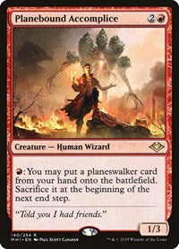 Planebound Accomplice (140) [Modern Horizons]