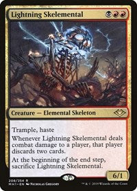 Lightning Skelemental (208) [Modern Horizons]