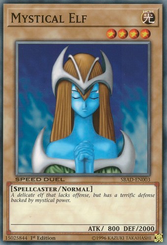 Mystical Elf (SBAD-EN003) [Speed Duel: Attack from the Deep]
