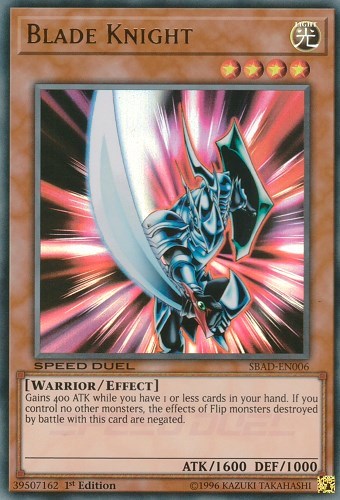 Blade Knight (SBAD-EN006) [Speed Duel: Attack from the Deep]