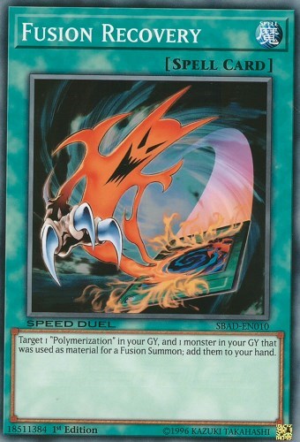 Fusion Recovery (SBAD-EN010) [Speed Duel: Attack from the Deep]