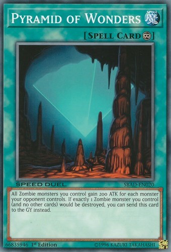 Pyramid of Wonders (SBAD-EN020) [Speed Duel: Attack from the Deep]
