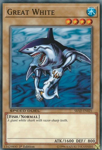 Great White (SBAD-EN021) [Speed Duel: Attack from the Deep]
