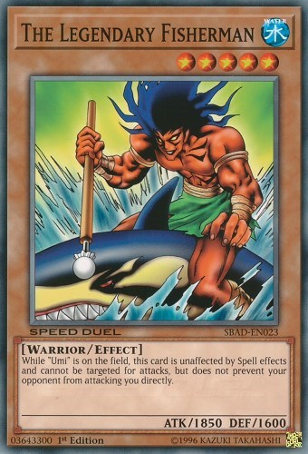 The Legendary Fisherman (SBAD-EN023) [Speed Duel: Attack from the Deep]