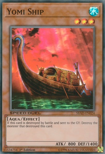 Yomi Ship (SBAD-EN024) [Speed Duel: Attack from the Deep]