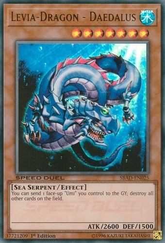 Levia-Dragon - Daedalus (SBAD-EN025) [Speed Duel: Attack from the Deep]