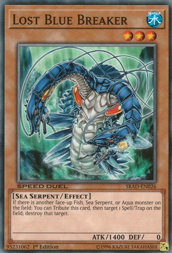 Lost Blue Breaker (SBAD-EN026) [Speed Duel: Attack from the Deep]