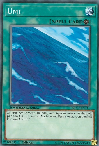 Umi (SBAD-EN031) [Speed Duel: Attack from the Deep]