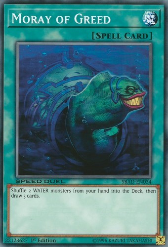 Moray of Greed (SBAD-EN034) [Speed Duel: Attack from the Deep]